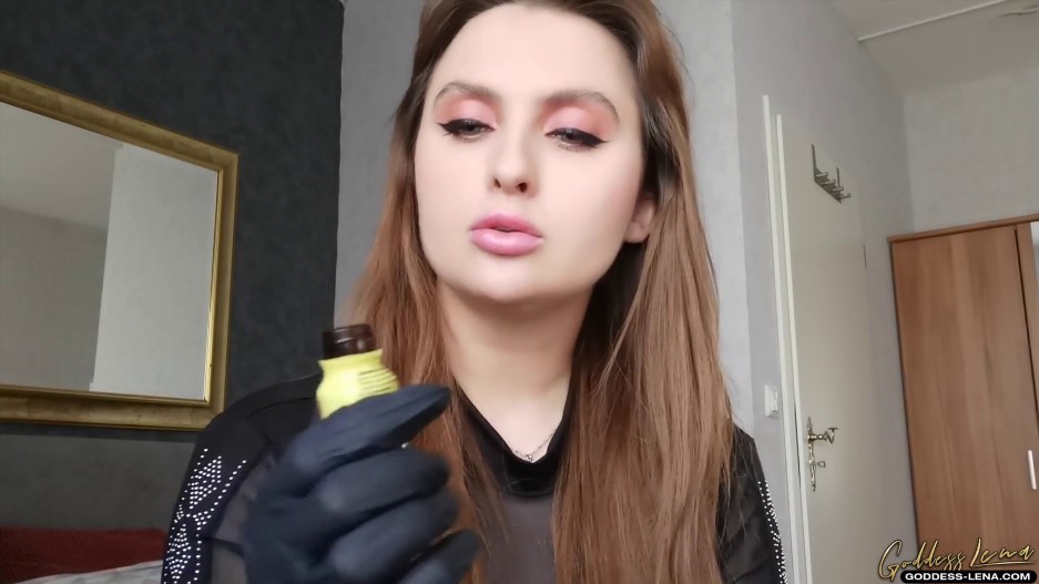 Goddess Lena – Cuckold Cum Eater